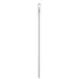 Ultra Hygiëne Steel 130cm Van Polypropyleen 1300xø 34mm Wit -Horecavoordeel.com-