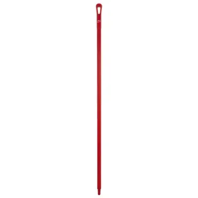 Ultra Hygiëne Steel 150cm Van Polypropyleen 1500xø 34mm Rood -Horecavoordeel.com-