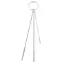Zachte Smalle Pijpborstel set Aan Ring Met Polyester Vezels ø2x90 En ø5 En ø6x140mm Wit -Horecavoordeel.com-