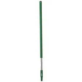 Korte Ergonomische Rvs Steel Van Roestvrij Staal En Polypropyleen 1025xø 31mm Groen -Horecavoordeel.com-