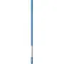 Korte Ergonomische Rvs Steel Van Roestvrij Staal En Polypropyleen 1025xø 31mm Blauw -Horecavoordeel.com-