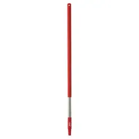 Korte Ergonomische Rvs Steel Van Roestvrij Staal En Polypropyleen 1025xø 31mm Rood -Horecavoordeel.com-