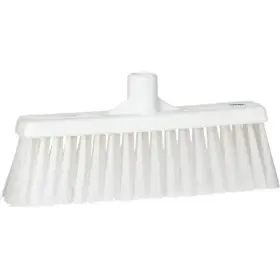 Medium Rechte Veger Met Polyester Vezels 310x60x140mm Wit -Horecavoordeel.com-
