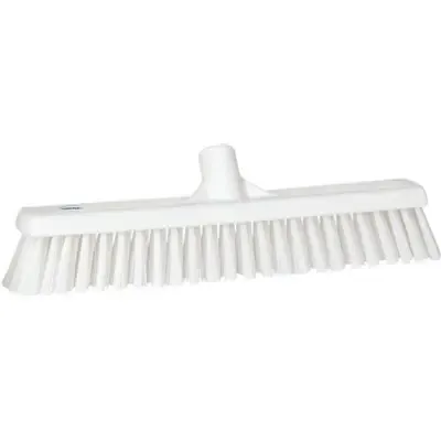 Combi Veger Met Harde En Zachte Polyester Vezels 410x90x120mm Wit -Horecavoordeel.com-