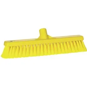 Zachte Splitveger Polypropyleen Vezels Zacht Gespleten 410x65x130mm Geel -Horecavoordeel.com-