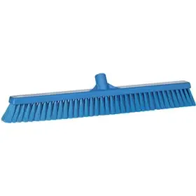 Zachte Brede Veger Met Polyester Vezels 610x65x125mm Blauw -Horecavoordeel.com-