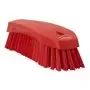 Grote Harde Werkborstel Met Polyester Vezels 200x70x60mm Rood -Horecavoordeel.com-