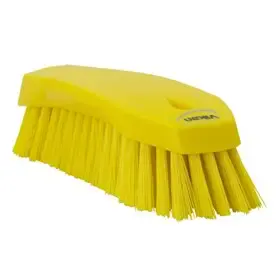Grote Harde Werkborstel Met Polyester Vezels 200x70x60mm Geel -Horecavoordeel.com-