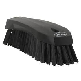 Grote Harde Werkborstel Met Polyester Vezels 200x70x60mm Zwart -Horecavoordeel.com-