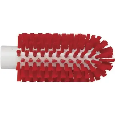 Harde Pijpborstel - Steelmodel Met Polyester Vezels ø63x150mm Rood -Horecavoordeel.com-