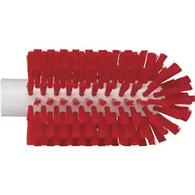 Medium Pijpborstel - Steelmodel Met Polyester Vezels ø77x155mm Rood -Horecavoordeel.com-