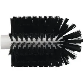 Medium Pijpborstel - Steelmodel Met Polyester Vezels ø103x170mm Zwart -Horecavoordeel.com-