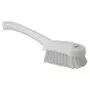 Harde Afwasborstel Met Korte Steel En Polyester Vezels 270x70x85mm Wit -Horecavoordeel.com-