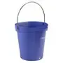 Emmer 6 Liter Van Polypropyleen En Roestvrij Staal 260x270x258mm Paars -Horecavoordeel.com-