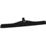 Full Colour Hygiëne Vloertrekker Met Vaste Polypropyleen Nek En Tpe Rubber 60cm Breed Zwart -Horecavoordeel.com-