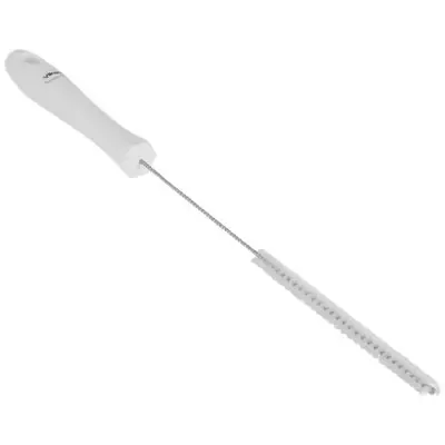 Medium Smalle Pijpborstel Met Polyester Vezels ø9x375mm Wit -Horecavoordeel.com-