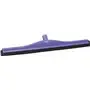 Klassieke Vloertrekker Met Vaste Polypropyleen Nek En Zwarte Schuimrubber Cassette 60cm Breed Paars -Horecavoordeel.com-
