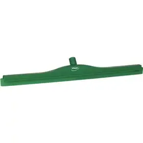Full Colour Hygiëne Vloertrekker Met Vaste Polypropyleen Nek En Tpe Rubber 70cm Breed Groen -Horecavoordeel.com-