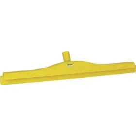 Full Colour Hygiëne Vloertrekker Met Flexibele Polypropyleen Nek En Tpe Rubber 60cm Breed Geel -Horecavoordeel.com-