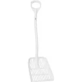 Ergonomische Uitlekschep Polypropyleen Hoogte 1145mm 380x340x90mm Wit -Horecavoordeel.com-
