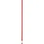 Ergonomische Telescopische Steel Met Waterdoorvoer Met Nippel Voor Snelkoppeling Rood -Horecavoordeel.com-