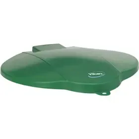 Emmerdeksel Voor 12 Liter Emmer Polypropyleen 365x310x40mm Groen -Horecavoordeel.com-