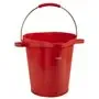 Emmer 20 Liter Van Polypropyleen En Roestvrij Staal 380x470x470mm Zie Ook Emmerdeksel 5693 Rood -Horecavoordeel.com-
