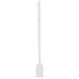 Witte Roerspatel Met Lange Steel Van Polypropyleen Steel 1200mmxø 31mm Spatelblad Zonder Gaten 160x270mm -Horecavoordeel.com-