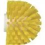 Medium Wormhuisborstelkop Met Polyester Vezels ø135x130mm Geel -Horecavoordeel.com-