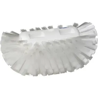 Medium Tankborstel Met Polypropyleen Vezels 205x130x100mm Wit -Horecavoordeel.com-