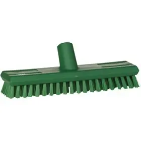 Harde Luiwagen Met Watertoevoer En Polyester Vezels 270x75x95mm Vezellengte Ca. 30mm Groen -Horecavoordeel.com-