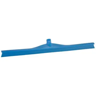 Ultra Hygiëne Vloertrekker Van Polypropyleen En Tpe Rubber 70cm Breed Blauw -Horecavoordeel.com-