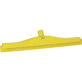Full Colour Hygiëne Vloertrekker Met Vaste Polypropyleen Nek En Tpe Rubber 50cm Breed Geel -Horecavoordeel.com-