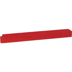 Full Colour Hygiëne Vervangingscassette Van Polypropyleen En Dubbelblad Van 2 Componenten Rubber 40cm Breed Rood -Horecavoordeel