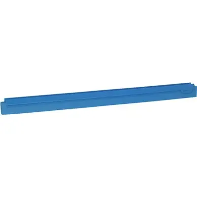Full Colour Hygiëne Vervangingscassette Van Polypropyleen En Dubbelblad Van 2 Componenten Rubber 60cm Breed Blauw -Horecavoordee