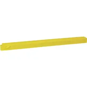 Full Colour Hygiëne Vervangingscassette Van Polypropyleen En Dubbelblad Van 2 Componenten Rubber 60cm Breed Geel -Horecavoordeel