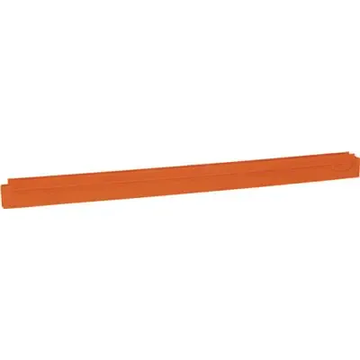 Full Colour Hygiëne Vervangingscassette Van Polypropyleen En Dubbelblad Van 2 Componenten Rubber 60cm Breed Oranje -Horecavoorde