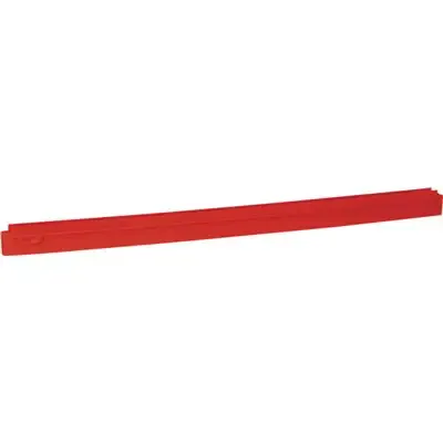 Full Colour Hygiëne Vervangingscassette Van Polypropyleen En Dubbelblad Van 2 Componenten Rubber 70cm Breed Rood -Horecavoordeel