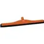 Klassieke Vloertrekker Met Vaste Polypropyleen Nek En Zwarte Schuimrubber Cassette 60cm Breed Oranje -Horecavoordeel.com-