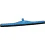 Klassieke Vloertrekker Met Vaste Polypropyleen Nek En Zwarte Schuimrubber Cassette 70cm Breed Blauw -Horecavoordeel.com-