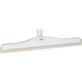Klassieke Vloertrekker Met Flexibele Polypropyleen Nek En Witte Schuimrubber Cassette 50cm Breed Wit -Horecavoordeel.com-