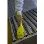 Vikan Harde Afwasborstel Met Korte Steel En Polyester Vezels 270x70x85mm Geel