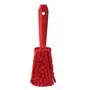 Vikan Zachte Afwasborstel Met Korte Steel En Gespleten Polyester Vezels 270x70x85mm Rood