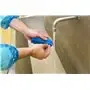 Vikan Harde Nagelborstel - Kleine Werkborstel Met Polyester Vezels 130x50x40mm Blauw