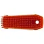 Vikan Harde Nagelborstel - Kleine Werkborstel Met Polyester Vezels 130x50x40mm Oranje
