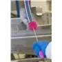 Vikan Medium Pijpborstel Met Handvat En Polyester Vezels ø60x510mm Roze