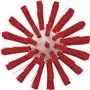 Vikan Medium Pijpborstel - Steelmodel Met Polyester Vezels ø77x155mm Rood
