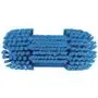 Vikan Zachte Hoek verstelbare Borstel Met Watertoevoer En Gespleten Polyester Vezels 240x130x145mm Blauw