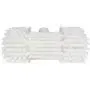 Vikan Zachte Hoek verstelbare Borstel Met Watertoevoer En Gespleten Polyester Vezels 240x130x145mm Wit