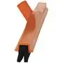 Vikan Klassieke Vloertrekker Met Vaste Polypropyleen Nek En Zwarte Schuimrubber Cassette 60cm Breed Oranje